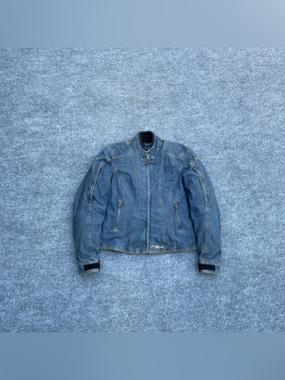 Tour Master Indigo Denim Motorcycle Jacket